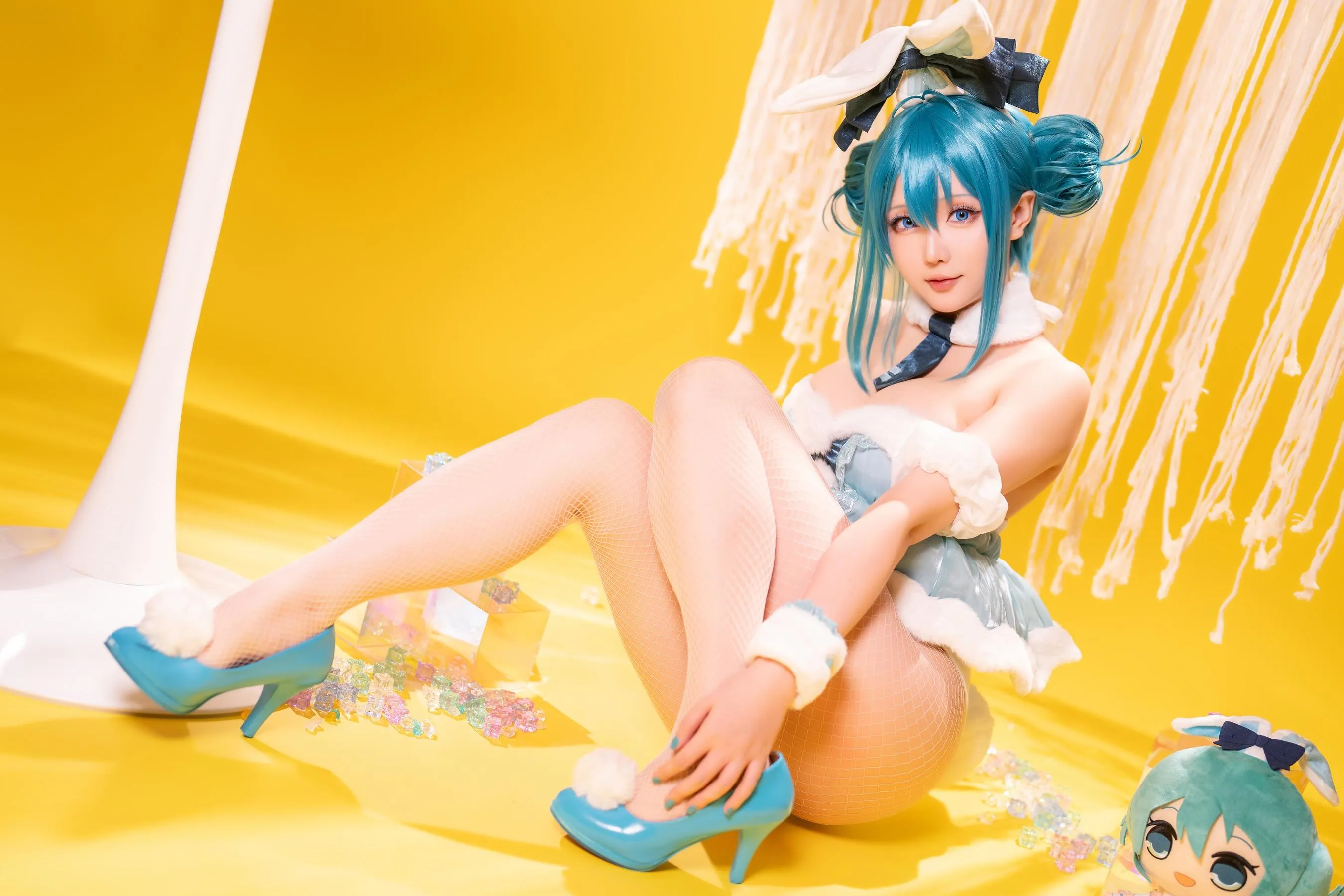 星之迟迟 – NO.158 23年9月计划A 初音未来 白兔女郎 [77P]插图7